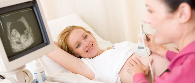 Bild eines Ultraschalls